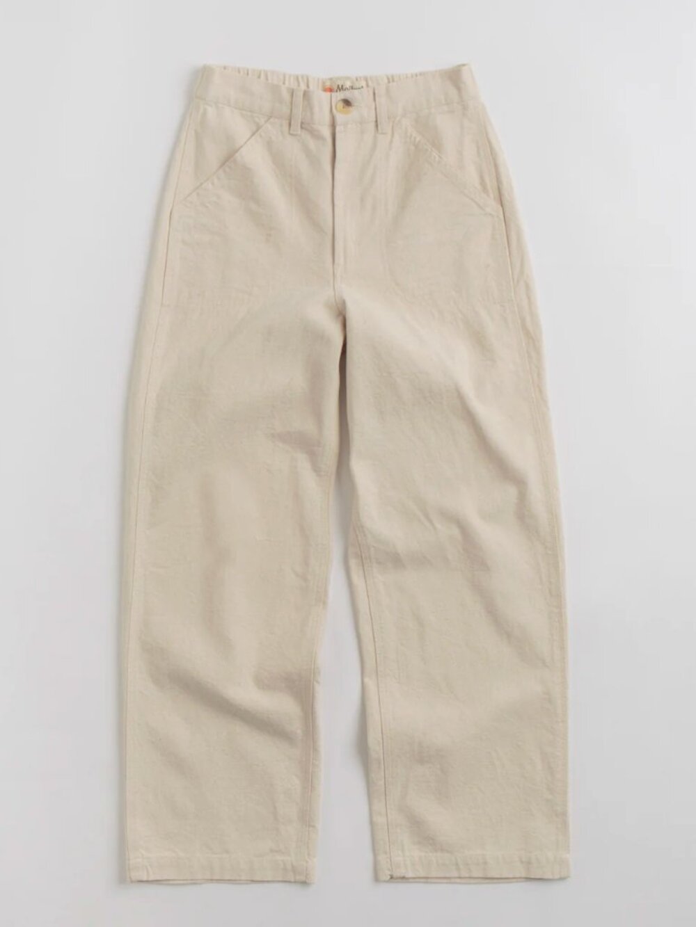 Mollusk Painter Pants in Natural Sz L